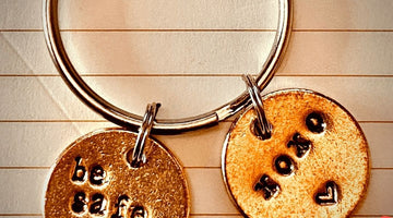 The Be Safe Key Chain, a meaningful military and deployment gift from A Well Run Life