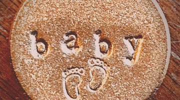 Baby Feet handmade bronze charm, a pregnancy loss memorial keepsake from A Well Run Life