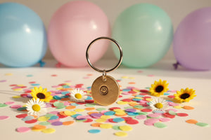 Smile handmade bronze charm, a meaningful thinking of you gift from A Well Run Life