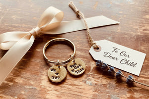 We Love You You Got This handmade bronze charm, a meaningful off-to-college gift from A Well Run Life