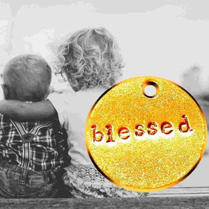 Blessed handmade bronze charm, a meaningful Christmas gift from A Well Run Life