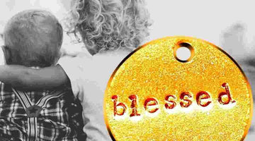 Blessed handmade bronze charm, a meaningful Christmas gift from A Well Run Life
