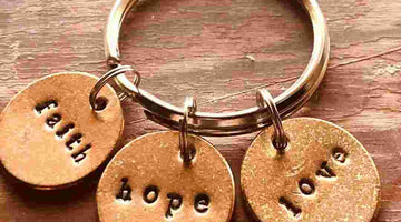 Handmade bronze charms from A Well Run Life, meaningful gifts under $50