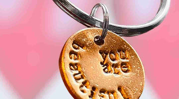 You Are Beautiful key chain, a meaningful self-care gift from A Well Run Life