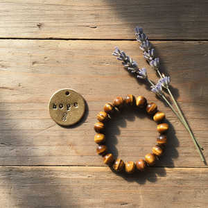 Hope for Healing handmade bronze charm — get well gift by A Well Run Life