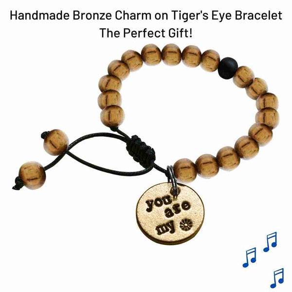 You Are My Sunshine! Special Holiday Gifts A Well Run Life Charm w/ Tiger's Eye Bracelet ($24.99) 