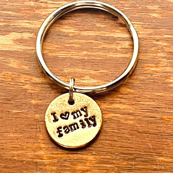 I ❤️ My Family! Special Holiday Gifts A Well Run Life 1 Family Charm and Key Ring ($19.99) 