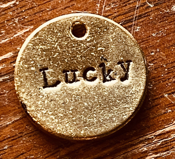 Lucky Charm A Well Run Life Lucky Once ($10.99 No Key Chain) 