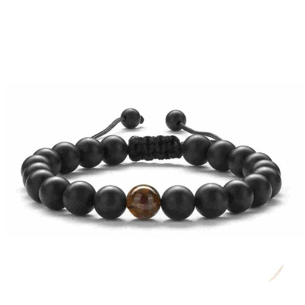Be Strong A Well Run Life Charm w/ Onyx Bracelet ($24.99) 