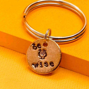 The Wise Owl! A Well Run Life 1 Wise Owl Charm and Key Ring ($19.99) 