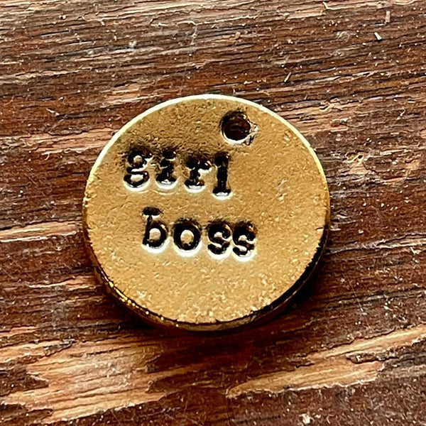 Girl Boss! A Well Run Life 1 Girl Boss Charm ($10.99) 