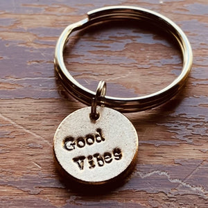 Good Vibes! A Well Run Life The Good Vibes Key Chain ($19.99) 