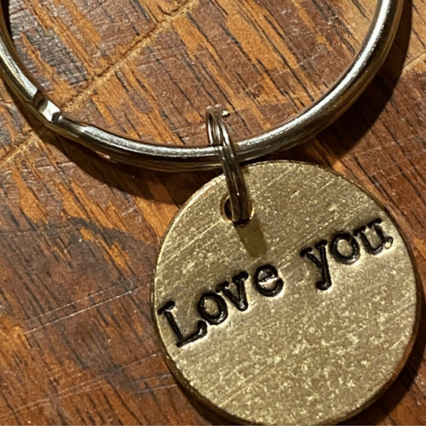 Love You A Well Run Life The Love You Key Chain ($19.99) 
