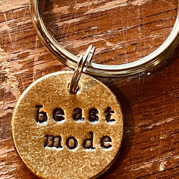 Beast Mode A Well Run Life The Beast Mode Key Chain ($19.99) 