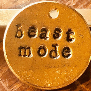 Beast Mode A Well Run Life 1 Beast Mode Charm ($10.99 No Key Ring) 