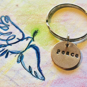 Peace A Well Run Life The Peace Key Chain ($19.99) 