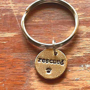 Who Rescued Who? A Well Run Life #rescued w/ Key Ring ($19.99) 