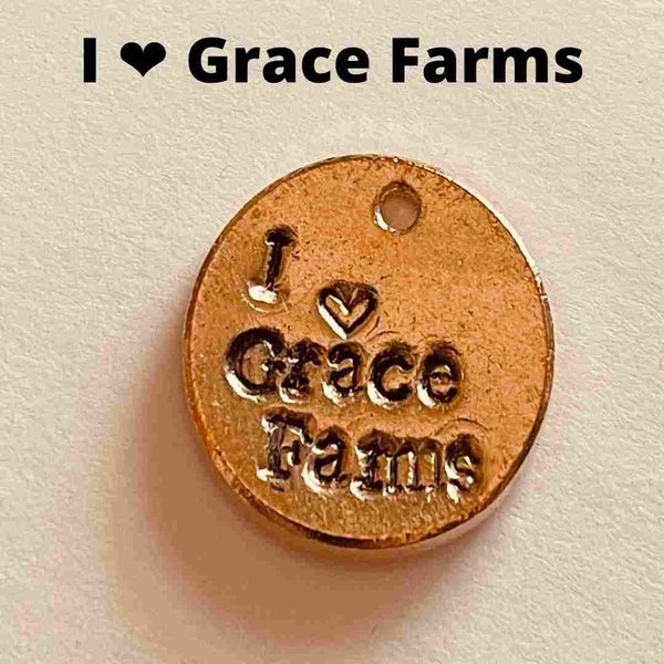 I ❤️ Grace Farms A Well Run Life 1 Charm ($12.99 No Key Ring) 