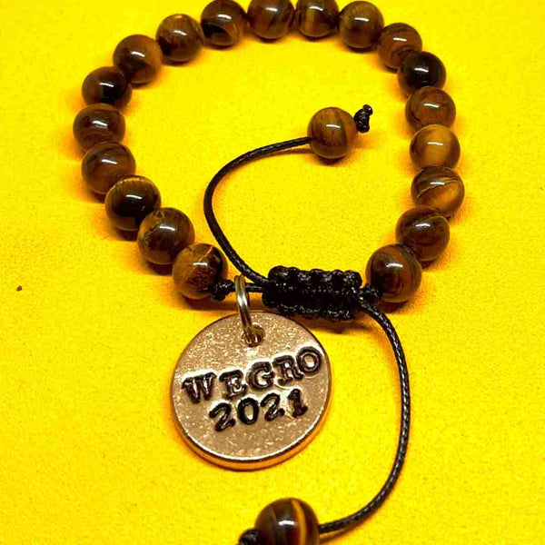 WEGRO! Special Holiday Gifts A Well Run Life Charm w/ Tiger's Eye Bracelet ($24.99) 
