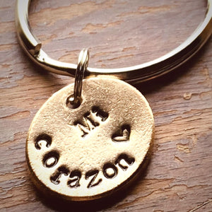 Mi Corazon A Well Run Life The Mi Corazon Key Chain ($19.99) 